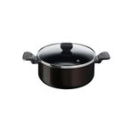 Tefal 1x Simply Clean 24 Cm Derin Tencere Titanium Yapışmaz Kaplama