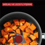 Tefal 2100143071 Halo Okaliptus Derin Tencere 24 Cm + Kapak