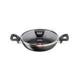 Tefal 24 cm Titanyum 2X XL Difüzyon Tabanlı Kapaklı Sahan