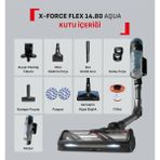 Tefal 240 Air Watt Yüksek Emiş Gücü Bükülebilir Boru Akıllı Dijital Kontrol Ekranlı Şarjlı Dikey Süpürge X-Force Flex 14.80 - Mavi - Standart