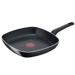 Tefal 26 cm Titanyum 1X SimpleCook Difüzyon Tabanlı Izgara Tavası