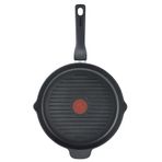 Tefal 26 cm Titanyum 1X XL Force Difüzyon Tabanlı Yuvarlak Izgara Tava