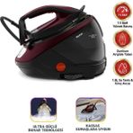 Tefal 2600W Profesyonel Seri Siyah Kireç Tutmayan Buhar Kazanlı Ütü - Sıfır Yanık Garantisi, Hijyenik Buhar, Geniş Su Haznesi ve Dikey Kullanım Imkanı - Siyah - Mor
