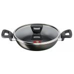 Tefal 2X Xl Force Difüzyon Tabanlı Kapaklı 24 Cm Sahan Tava