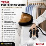 Tefal 3000 Watt Gücü Durilium Airglide Autoclean Taban ile Pro Express Vision Buhar Kazanlı Ütü - Kahverengi