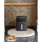 Tefal 6,5lt Kapasite Hava ile Kızartma, Izgara ve Buharda Pişirme 3'ü 1 Arada Airfryer - Siyah