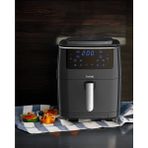 Tefal 6,5lt Xxl Kapasite 3'ü 1 Arada Çözüm Hava ile Kızartma, Izgara ve Buharda Pişirme Premium Fritöz & Airfry - Siyah