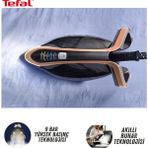 Tefal 9 Bar Pro Express Vision Buhar Kazanlı Ütü, Akıllı Buhar, 750 G/dk, Yüksek Basınç Teknolojili, Onerous Lambader Hediye - Siyah