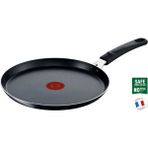 Tefal B58210 Simplicity+ 25 cm Gözleme Tavası Teflon Kaplama Siyah Renkli Tek Parça Mükemmel Pişirme 2100122386