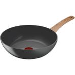 Tefal C4251943 Ceramic Renew 28 cm Gri Wok Tava