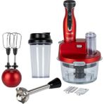 Tefal Cam Blender Seti Doğrama, Çırpma, Parçalama, Buz Kırma Güçlü 1500W Motor + Luciole Lambader - Kırmızı