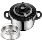 Tefal Clipso+ Chef 4.5 lt 4 Pişirme Programlı Düdüklü Tencere