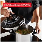 Tefal Clipso+ Chef Düdüklü Tencere - 6l Gri