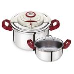 Tefal Clipso Precision 6 lt+4.5 lt 4'lü Düdüklü Tencere Seti