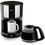 Tefal CM2908 Subito Mug Filtre Kahve Makinesi 1,25 Litre Cam Hazne 10 Fincan Kapasitesi 7211002536 - Siyah