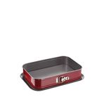 Tefal Delibake Dikdörtgen Kelepçeli Kek Kalıbı - Bordo