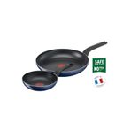 Tefal Easy Cook & Clean 1X Difüzyon Tabanlı 2'li Tava Seti - 20/28 cm