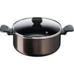 Tefal Easy Cook & Clean Tencere, 24 cm (4,7 L) + Kapak B5544602