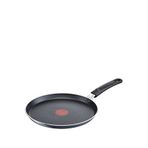 Tefal Force Titanyum 2x Difüzyon Tabanlı Krep Tava 25 Cm - Siyah