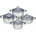 Tefal Icone Çelik 8 Parça Tencere Seti