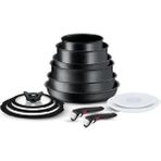 Tefal Ingenio Black Stone 13 Parça Tencere Tava Seti - Siyah