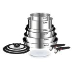 Tefal Ingenio Emotion 2X Titanyum 13 Parça Tava Seti - Paslanmaz Çelik L897sd74