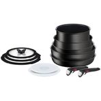 Tefal Ingenio Exception Titanyum 6X 12 Parça Büyük Set
