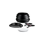 Tefal Ingenio Experience Fusion Core 9x Büyük Tava ve Tencere Seti - 11 Parça - Siyah