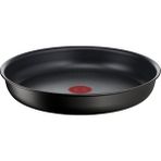 Tefal Ingenio Mix 26 cm İndüksiyon Tabanlı Düz Tava Titanyum Kaplama Siyah Renkli Tek Parça