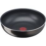 Tefal Ingenio Tous Feux All Hobs Kahverengi Induction 24 cm Wok Tava