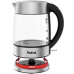 TEFAL IŞIKLI CAM KETTLE 1,7 Lt.