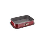 TEFAL J1640514 Delibake 36x24 Cm Kelepçeli Kırmızı Kek Dikdörten Kalıbı - 2100104743