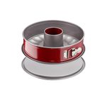 TEFAL J1642014 Delibake Savarin Kelepçeli Kırmızı Kek Kalıbı, 19 Cm -