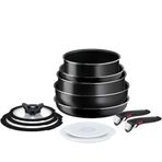 Tefal L15392 Ingenio Titanyum 1X SimpleCook 12 Parça Büyük Tava ve Tencere Seti