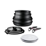 Tefal L3959953 Ingenio Unlimited On 12 Parça Siyah Tencere Seti