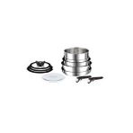 Tefal L97390 Ingenio Titanyum 6x Preference Büyük Tava Ve Tencere Seti 12 Parça Renksiz