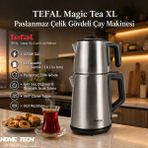 Tefal Magic Tea Xl Paslanmaz Çelik Gövdeli 1650 Watt Çay Makinesi - Inox - Siyah - Gri