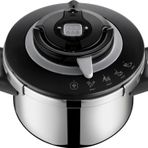 Tefal P4550632 Clipso+ Chef 4.5 lt 4 Pişirme Programlı Düdüklü Tencere