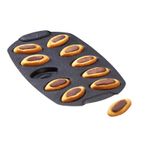 Tefal PerfectBake J5734202 kek kalıbı, 10 kase, yapışmaz kaplama, geri dönüştürülmüş ve geri dönüştürülebilir alüminyum, iyi altın renkli, PerfectBake J5734202