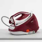 Tefal Pro Express Buhar Kazanlı Ütü, Otomatik Akıllı Buhar ve Yüksek Basınç ve 540 G/dk Ultra Güçlü Buhar Performansı, Hızlı Isınma, Şık Tasarım + Lambader - Kırmızı