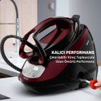 Tefal Pro Express Protect 2600 Watt Sürekli ve Şok Buhar Kazanlı Ütü Bordo - Siyah Renkli Özellikler