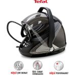 Tefal Pro Express Ultimate 8 Bar Basınçlı Akıllı Sensörlü Siyah Buhar Kazanlı Ütü - Ultra Hafif, Kireç Avcısı, Damlama Emniyeti ve Durilium Airglide Taban - Siyah - Gümüş