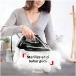 Tefal Puregliss 3000 W Güç, 280 G/dk Şok Buhar, Mikro-Kireç Filtreli & Otomatik Kapanmalı Ütü