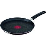 Tefal Resist Intense Titanyum Kaplamalı Krep Tava 25 cm Siyah Renkli Tek Taraflı Kullanım