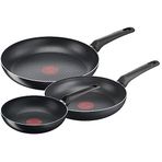 Tefal SimpleCook 1X Difüzyon Tabanlı 3'lü Tava Seti - 20/24/28 cm