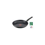 Tefal Simplicity Düz Tava 24 cm Siyah Teflon Kaplama ile 1 Adet Güvenli Kullanım