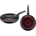 Tefal SimplyClean 30 cm Difüzyon Tabanlı Titanyum Kaplamalı Düz Tava - Kolay Temizlik Özelliği