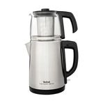 Tefal Tea Expert Deluxe 1650 W Cam Demlikli Inox Çay Makinesi