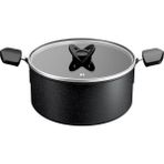 Tefal Tefal Expertise 5x Derin Tencere - 24 cm 2100137513 - Siyah