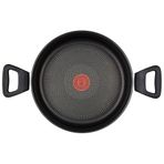 Tefal Titanium 3X Force 24 cm Kapaklı Kısa Tencere